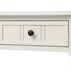 Console avec deux tiroirs et étagère inférieure