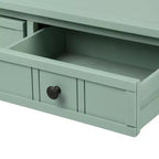 Console avec deux tiroirs et étagère inférieure