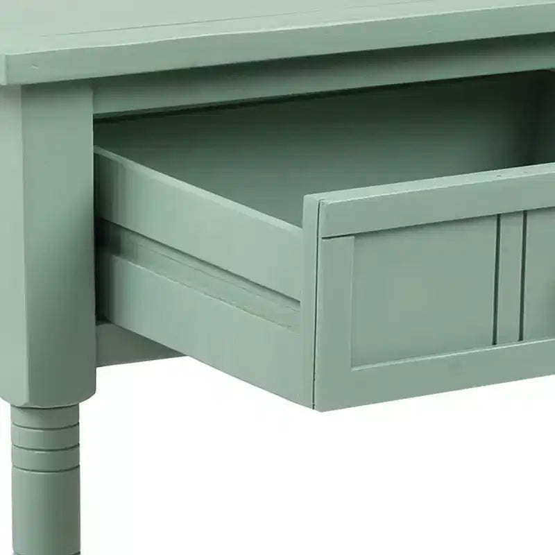 Console avec deux tiroirs et étagère inférieure