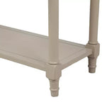 Console avec deux tiroirs et étagère inférieure