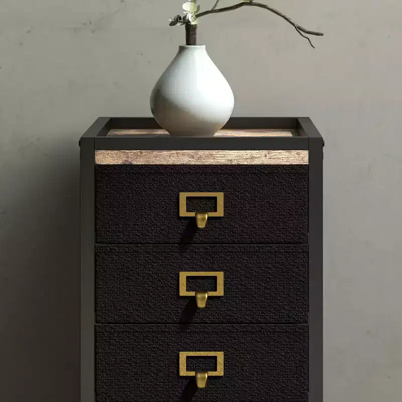 Meuble de classement mobile avec tiroirs en tissu, Organiseur de rangement roulant sous le bureau pour bureau à domicile
