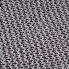 Pouf ottoman carré en coton