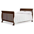 Lit de bébé convertible 4 en 1 – Bois de pin massif, Certifié GREENGUARD Gold