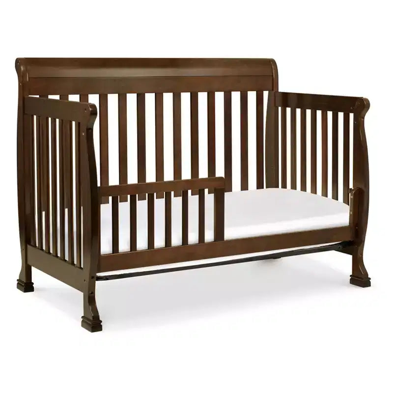 Lit de bébé convertible 4 en 1 – Bois de pin massif, Certifié GREENGUARD Gold