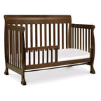 Lit de bébé convertible 4 en 1 – Bois de pin massif, Certifié GREENGUARD Gold