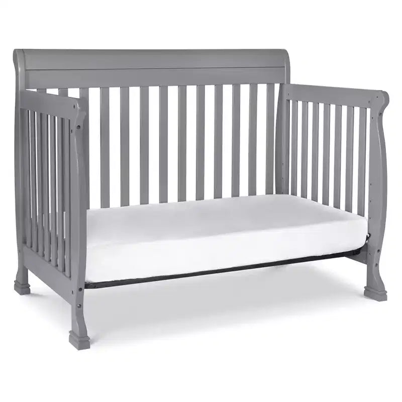 Lit de bébé convertible 4 en 1 – Bois de pin massif, Certifié GREENGUARD Gold