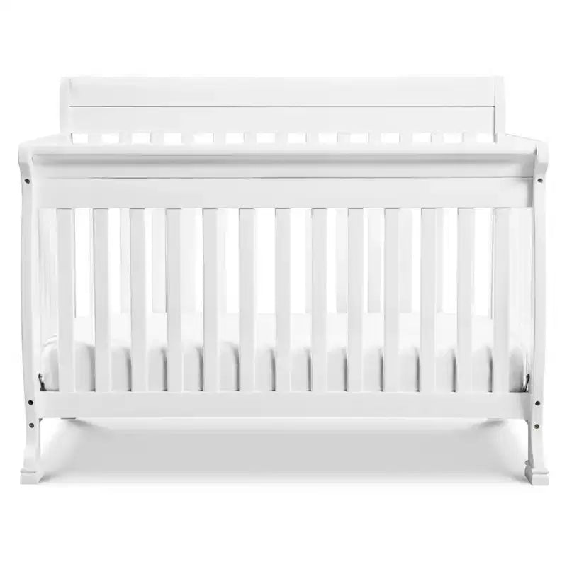 Lit de bébé convertible 4 en 1 – Bois de pin massif, Certifié GREENGUARD Gold