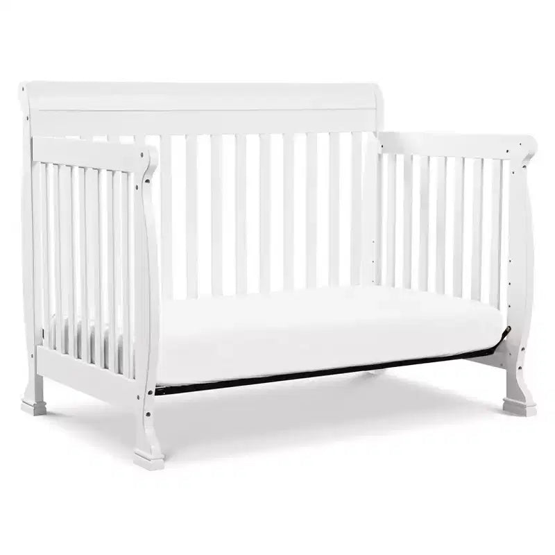 Lit de bébé convertible 4 en 1 – Bois de pin massif, Certifié GREENGUARD Gold