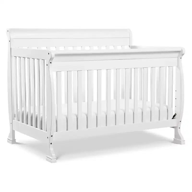 4-in-1 Convertible Crib – Solid Pine Wood, GREENGUARD Gold Certified