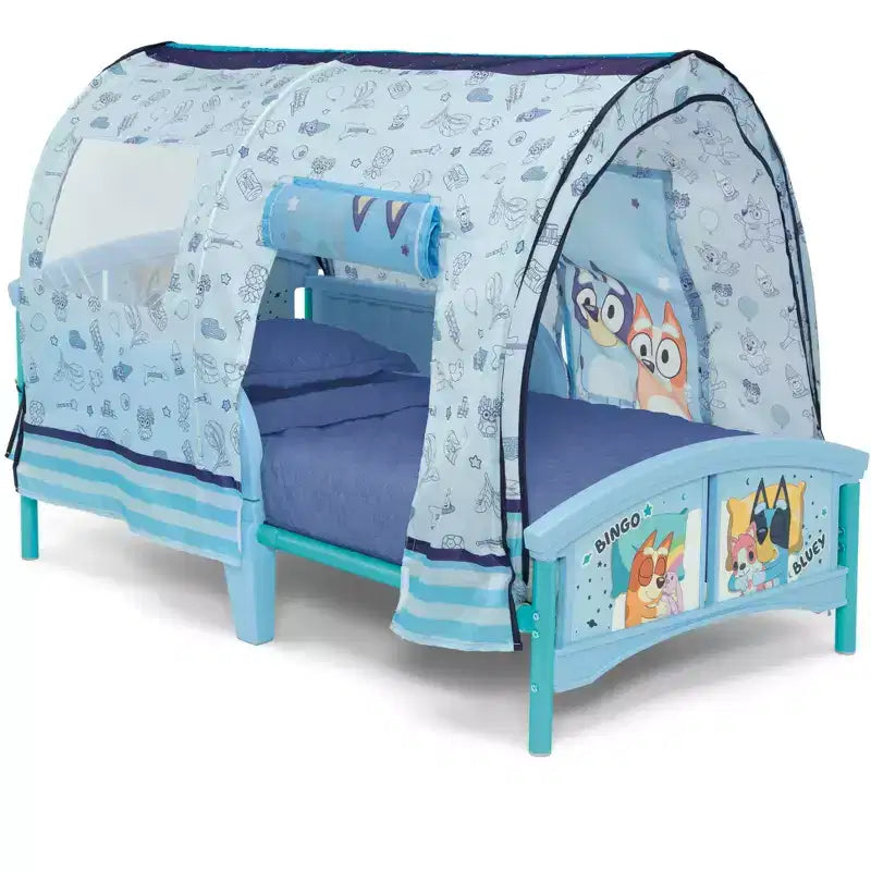 Toddler Tent Bed with Guardrails
