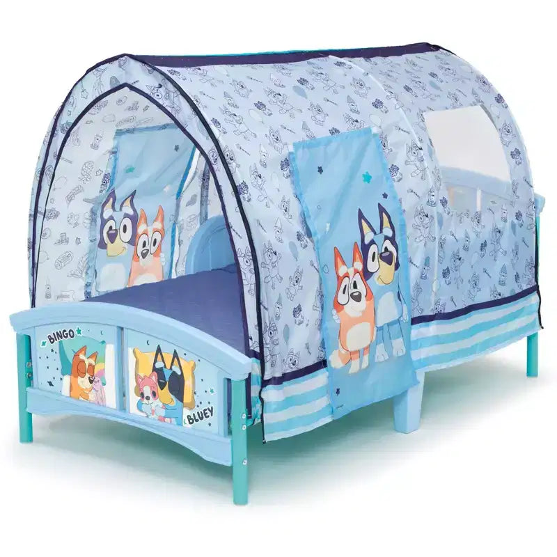 Lit de tente pour tout-petit avec barrières de sécurité