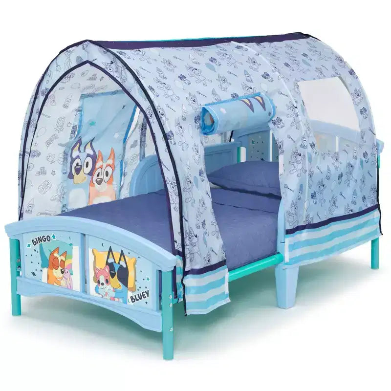 Toddler Tent Bed with Guardrails