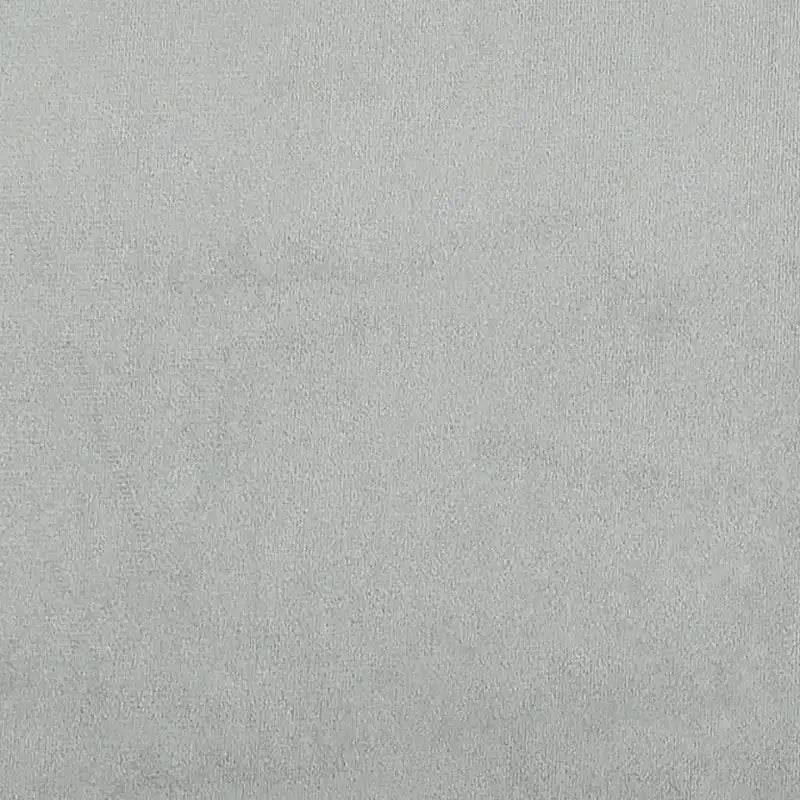 Cadre de lit plateforme Queen Size - Velours gris clair