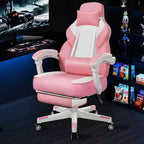 Chaise de jeu avec repose-pieds et support lombaire massant