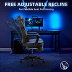 Chaise de jeu avec repose-pieds et support lombaire massant