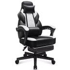 Chaise de jeu avec repose-pieds et support lombaire massant