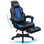 Chaise de jeu avec repose-pieds et support lombaire massant