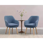 Fauteuil d'appoint à dossier haut en imitation peau de mouton