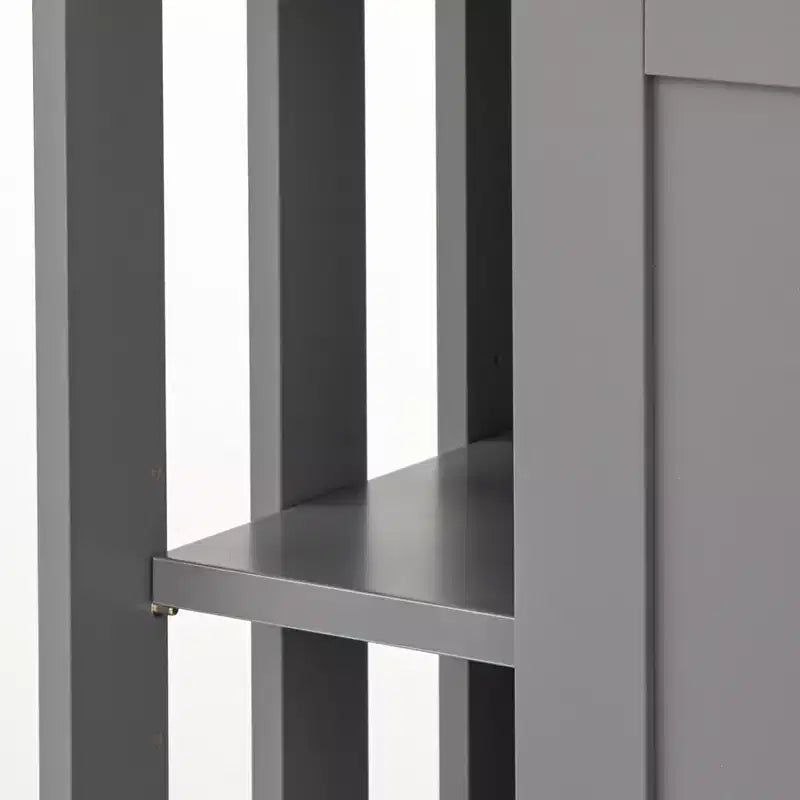 Modular Stackable Cabinet with Sliding Doors