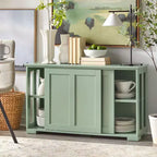Modular Stackable Cabinet with Sliding Doors