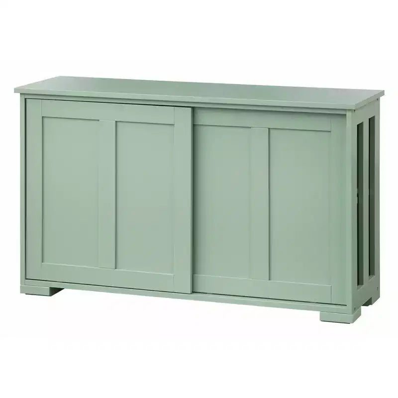 Modular Stackable Cabinet with Sliding Doors