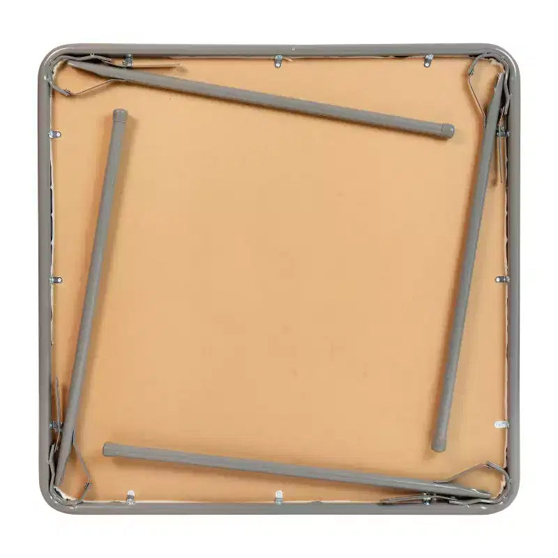 Foldable Card Table with Padded Vinyl Top – Seats 4, Portable Folding Design
