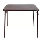 Foldable Card Table with Padded Vinyl Top – Seats 4, Portable Folding Design