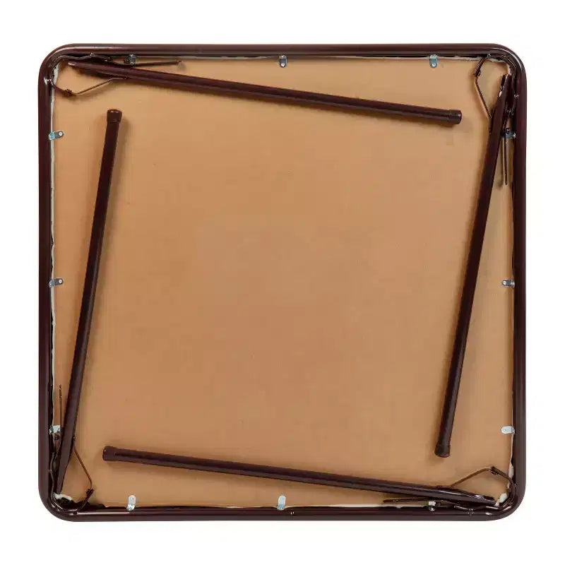 Foldable Card Table with Padded Vinyl Top – Seats 4, Portable Folding Design